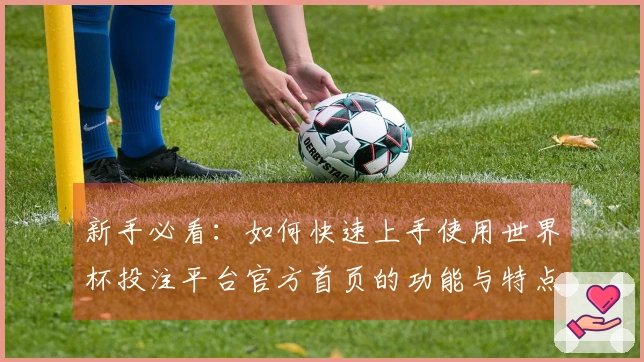 新手必看：如何快速上手使用世界杯投注平台官方首页的功能与特点